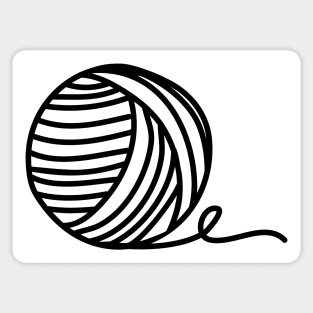 Yarn Addict Sticker